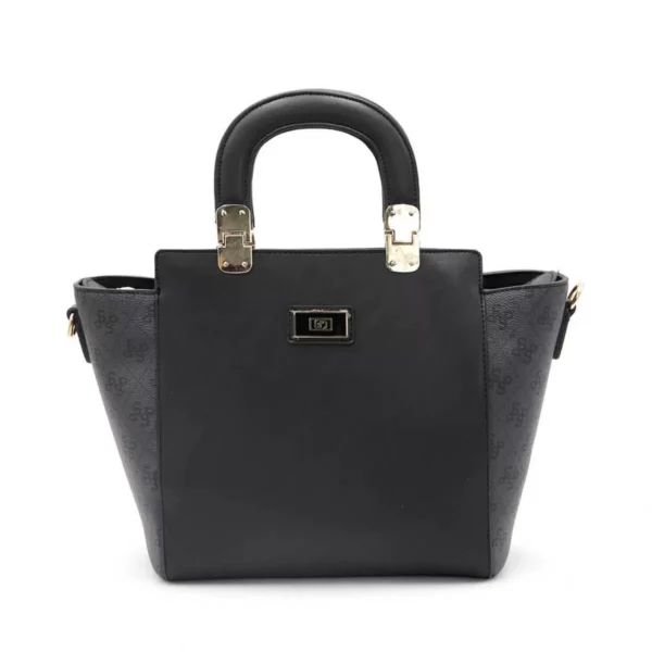 Голяма твърда дамска чанта в цвят черно с антрацит Silver&Polo - 1 8782 00 05 09 2023 18 26 34 jpg