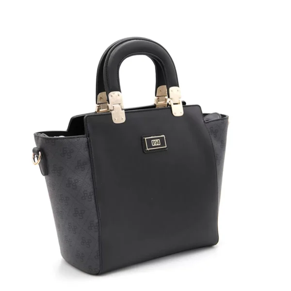 Голяма твърда дамска чанта в цвят черно с антрацит Silver&Polo - 2 8782 00 05 09 2023 18 21 11 jpg