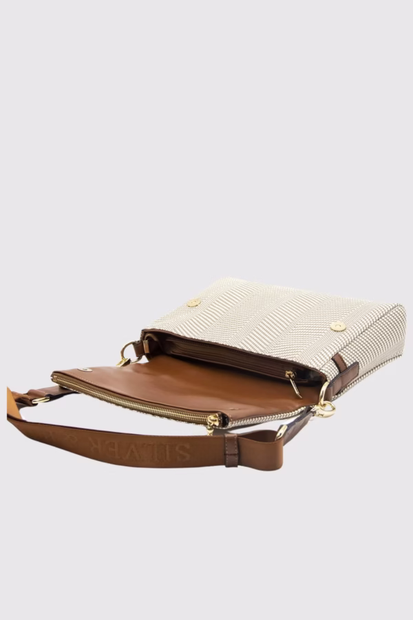 Дамска чанта с прехлупващ капак Silver&Polo