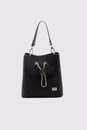 Елегантната дамска чанта „Катания“ в черно съчетава стил и удобство с висококачествени материали и изискан дизайн. Идеалният аксесоар за модерната жена.