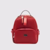 Дамска раница „Ема“ в червено – стил и комфорт за ежедневието | Silver&Polo