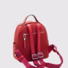 Дамска раница „Ема“ в червено – стил и комфорт за ежедневието | Silver&Polo