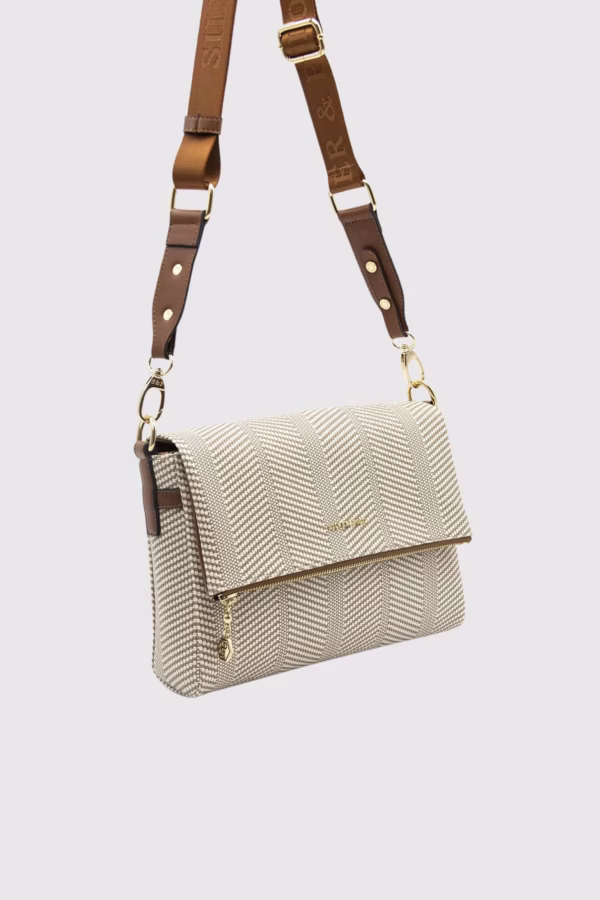 Дамска чанта с прехлупващ капак Silver&Polo