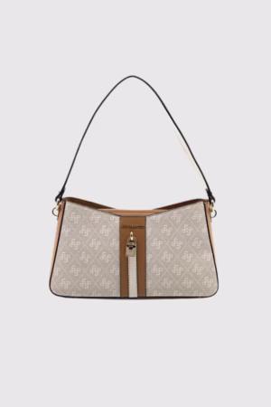 Дамска чанта с мини катинарче и инициали на Silver&Polo