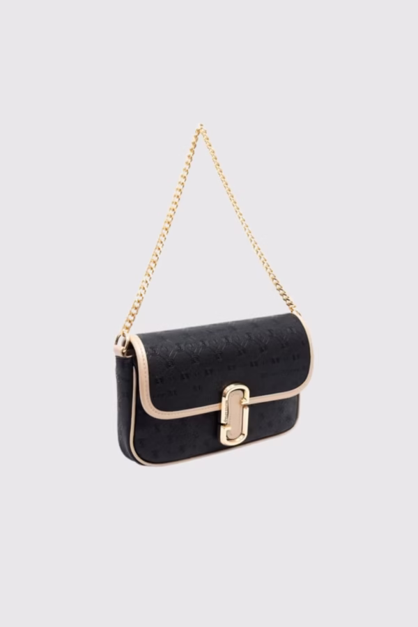 Квадратна дамска чанта с лого и инициали Silver&Polo