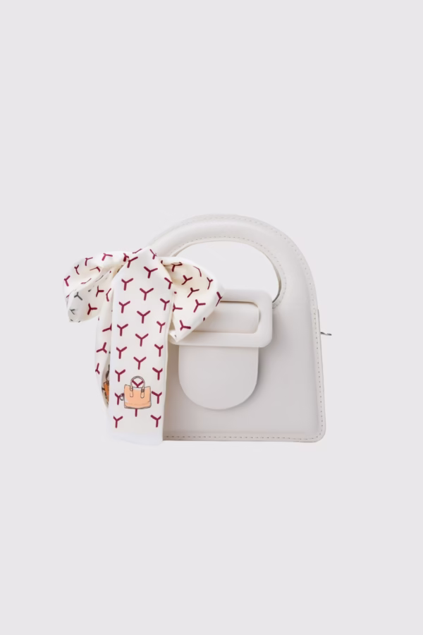 Малка дамска чанта с панделка-черно - Дамски, Дамски чанти, Мини чанти, Чанти, раници и портмонета