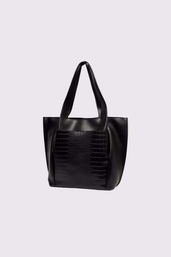 Елегантна просторна дамска чанта с десен - 2 38