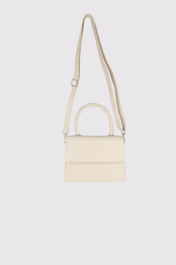 Малка дамска чанта в шампанско - 20 14