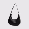 Дамска чанта Хобо с несесер в черно