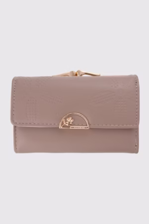 Малко дамско портмоне от еко кожа-сиво Малко дамско портмоне от еко кожа-сиво - Дамски, Дамски портмонета, Чанти, раници и портмонета