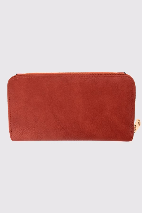 Дамско портмоне с капси-керемидено