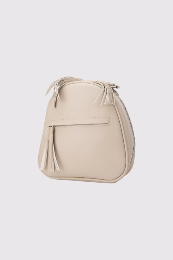 Дамска раница „Пискюлена елегантност“ в бежово - 5 28