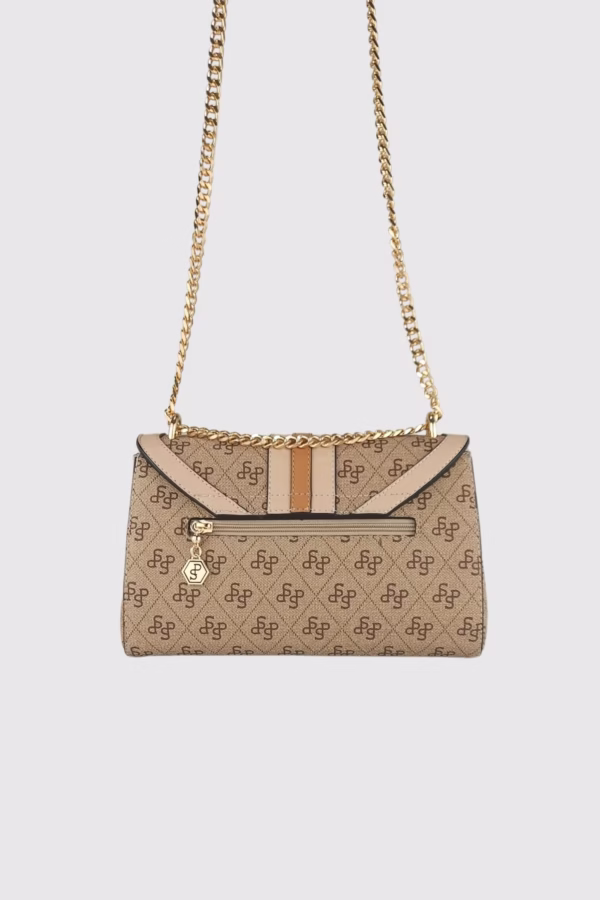 Екологична кожана чанта „Лора“ с множество джобове за организирано съхранение