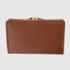 Малко дамско портмоне от еко кожа-кафяво - 6 16
