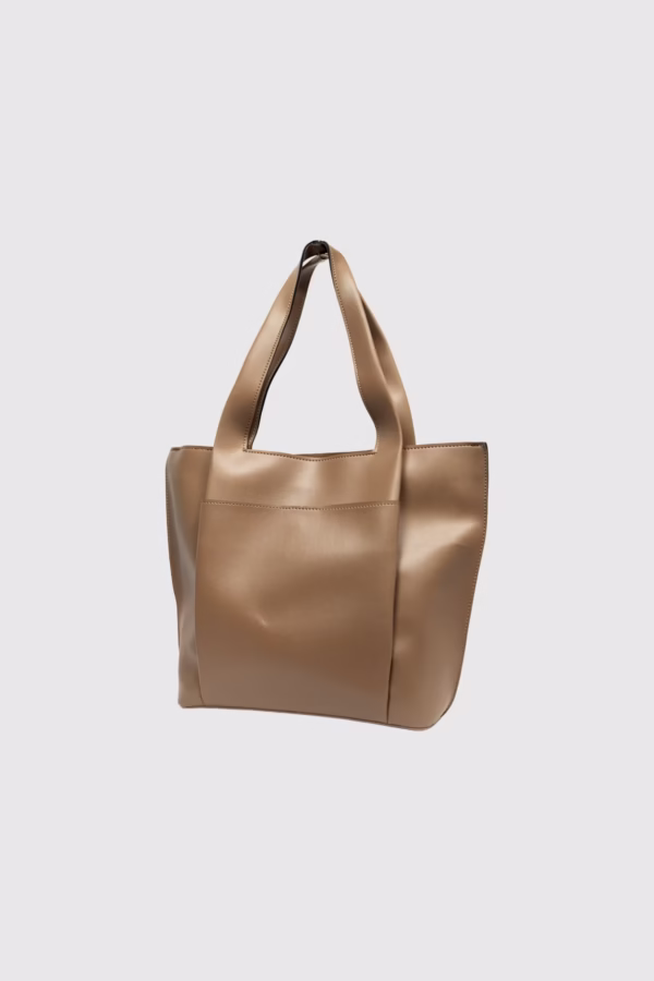 Елегантна просторна дамска чанта Barbaris - 7 26