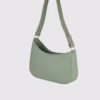 Дамска чанта Хобо в светло зелено