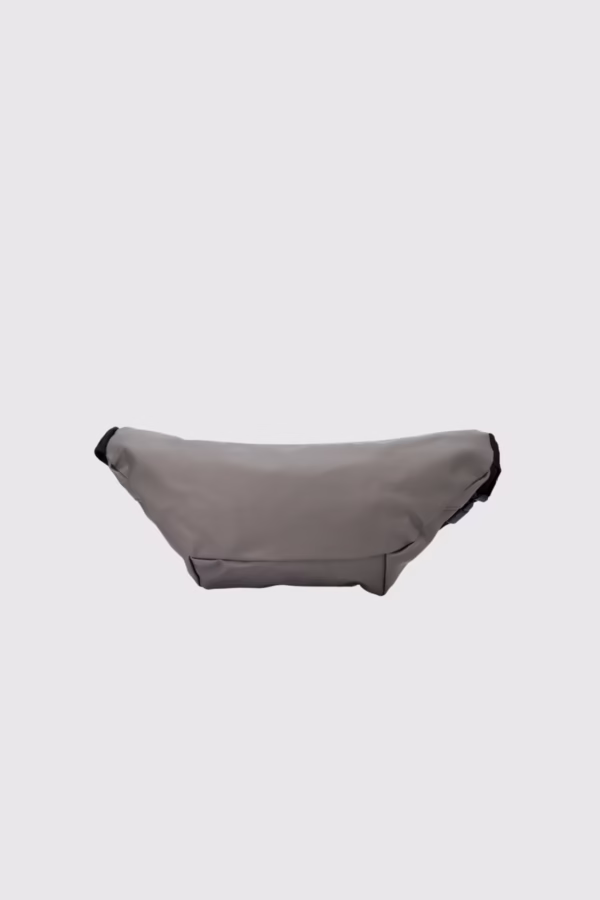 Водоустойчива спортна мъжка чанта за рамо или кръст в сиво - 28 2