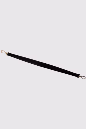 Изчистена дръжка за дамска чанта в черно - Аксесоари, Кожени