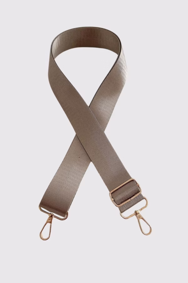 Изчистена дръжка за дамска чанта в бежово - 3 11