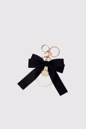 Ключодържател панделка в черно - Аксесоари, Висулки