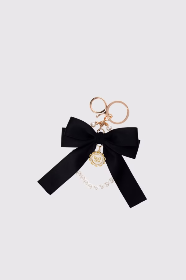 Ключодържател панделка в черно - Аксесоари, Висулки