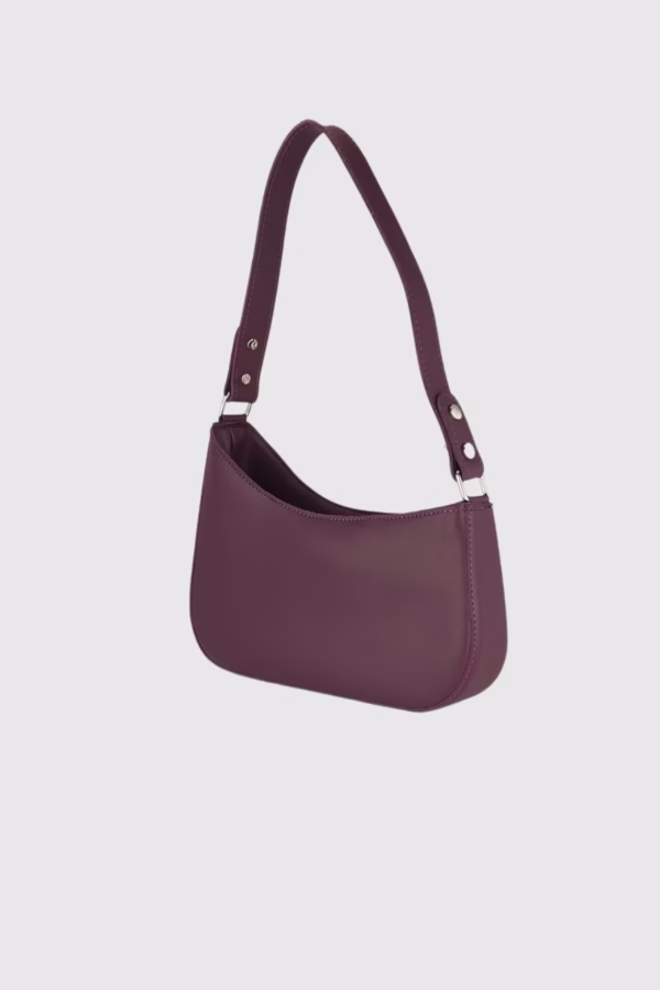 Дамска чанта Хобо в бордо