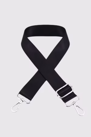Минималистична черна дръжка за чанта - 4 13