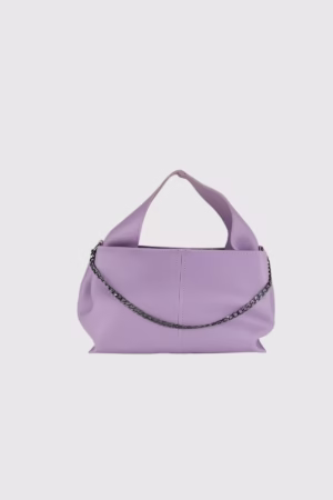 Дамска чанта с метална верижка в черно - Големи чанти, Дамски, Дамски чанти, Чанти, раници и портмонета